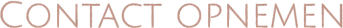Contact opnemen
